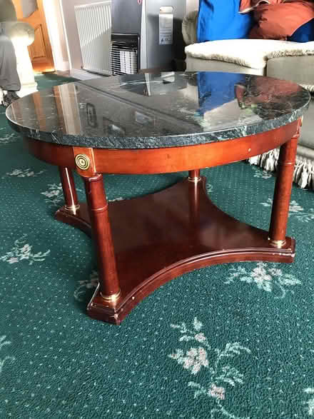 Photo of free Marble coffee table (Dunboyne, Co. Meath) #1