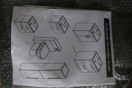 Photo of free Bathroom cabinet (new) (North Shields NE29) #3