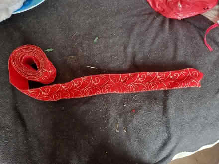 Photo of free Wired Xmas Ribbon for Xmas Tree (CT5) #1