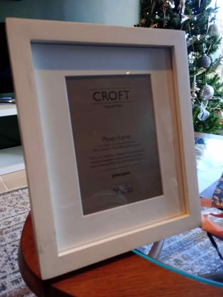 Photo of free 2x white wooden frames with glass (Golcar/Slaithwaite - HD7) #2