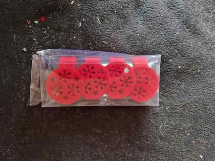 Photo of free Set of 4 Xmas Napkin Holders (CT5) #1