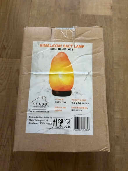 Photo of free Salt Lamp (BR6) #1