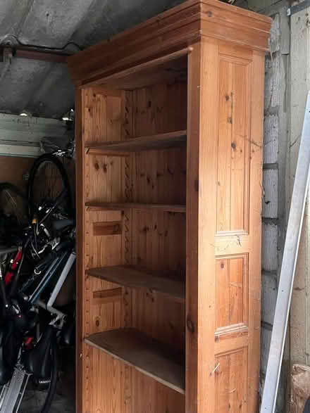 Photo of free Pine bookcase (Teddington TW1) #3