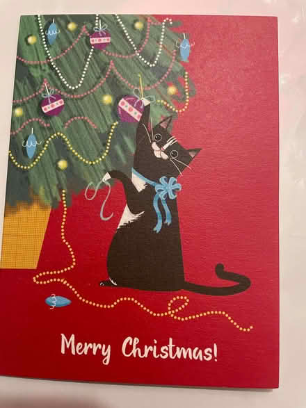 Photo of free New Christmas Cards with envelopes (Poets MK40) #2