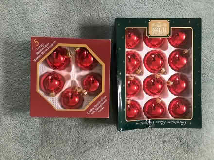 Photo of free baubles all red (Sockbridge CA10) #1