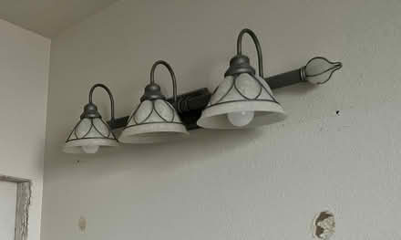 Photo of free Bathroom light fixture (Unser / McMahon) #1