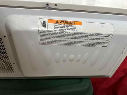 Photo of free Used microwave (Bowie, MD) #2