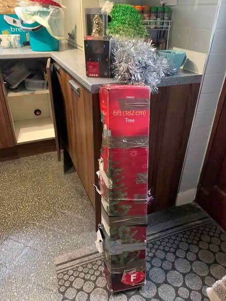 Photo of free Faux Xmas Tree and Lights (Buxton Central SK17) #1