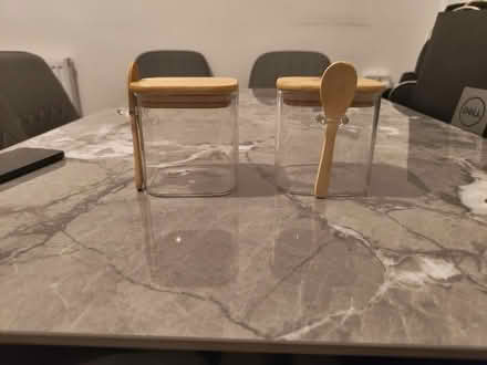 Photo of free Two small glass containers (Finsbury Park, North London) #1