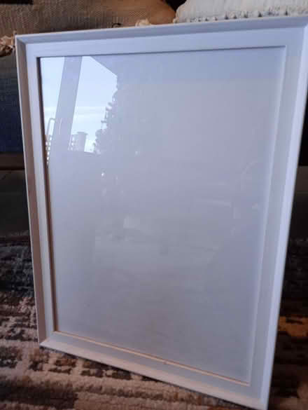Photo of free 2x white wooden frames with glass (Golcar/Slaithwaite - HD7) #3
