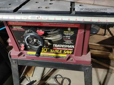 Photo of free 10" Tradesmen table saw (Lansdale) #1
