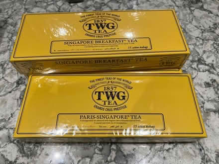 Photo of free Unopened TWG tea boxes (Chelsfield BR6) #1