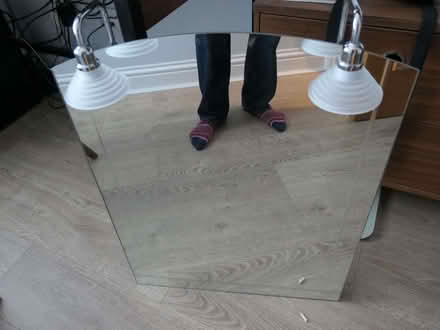 Photo of free Bathroom mirror with two lights (Harrogate HG1) #4