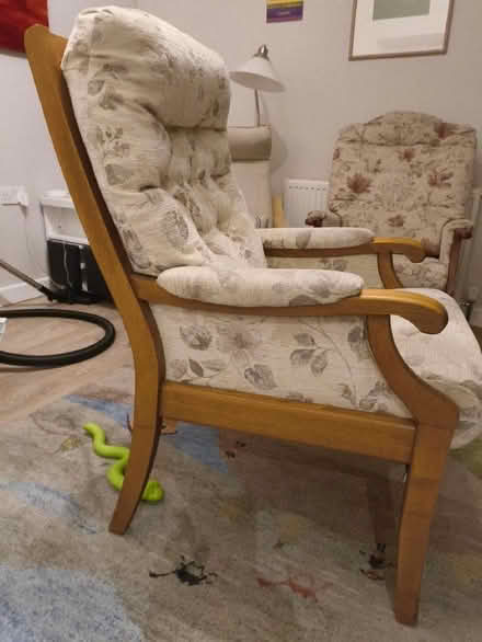 Photo of free Upright armchair (Wigton Moor LS17) #2