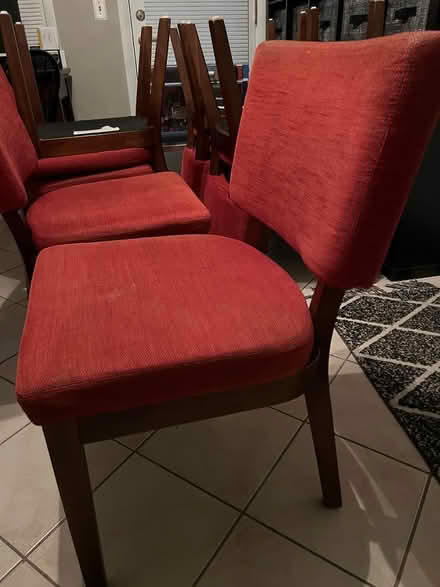 Photo of free Dining room chairs (Silver Spring) #2