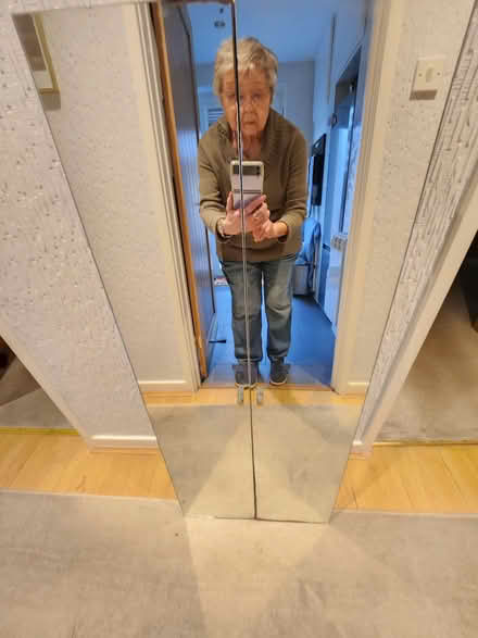 Photo of free Stainless Steel mirrored bathroom cabinet (Polegate BN26) #2