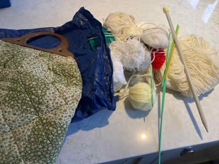 Photo of free Knitting bag and wool (Shortheath, Farnham) #2