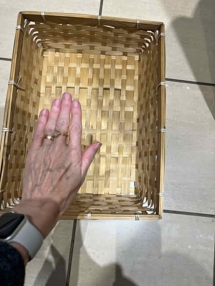 Photo of free Wicker box (Ealing Common W5) #2