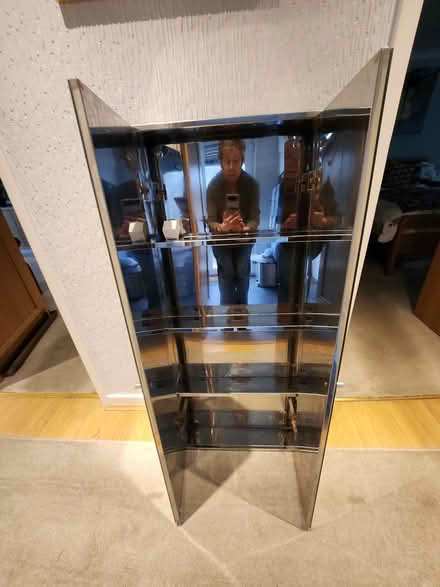 Photo of free Stainless Steel mirrored bathroom cabinet (Polegate BN26) #1
