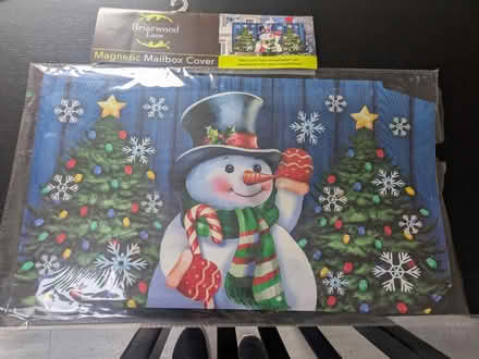 Photo of free Holiday steel mailbox cover (Frederick, MD) #1