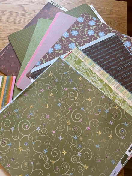 Photo of free Scrap book paper (Little Silver) #1