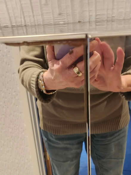 Photo of free Stainless Steel mirrored bathroom cabinet (Polegate BN26) #4