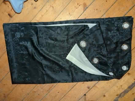 Photo of free Black curtain (Piershill EH8) #1