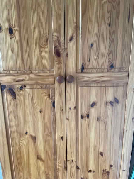 Photo of free Wardrobe - pine. Needs to go (Sydenham) #1