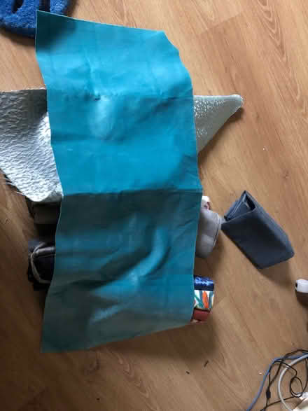 Photo of free Craft Fabric velvet etc rectangles (BN41) #2