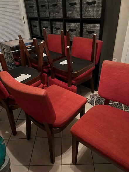 Photo of free Dining room chairs (Silver Spring) #3
