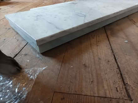 Photo of free Marble hearth (Broomlands DG2) #1