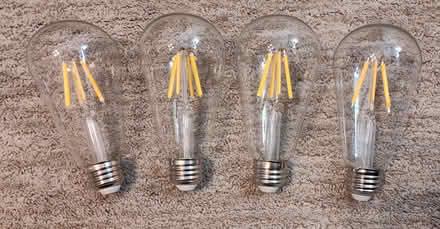 Photo of free 4 Edison LED bulbs 2700K, 60w equiv (Carlsbad) #1
