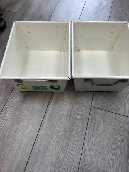 Photo of free Ikea Metal Storage buckets (Loughton IG10) #1