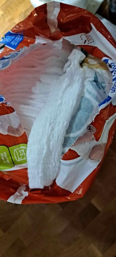 Photo of free Mamia size 6 ultra fit nappy pants (Anstey LE7) #3