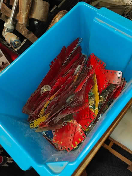 Photo of free Old Meccano bits (Basildon) #1
