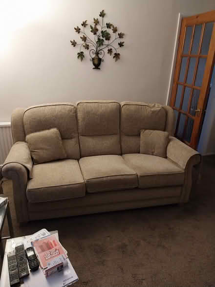 Photo of free 3 seater settee (Bury BL9) #1