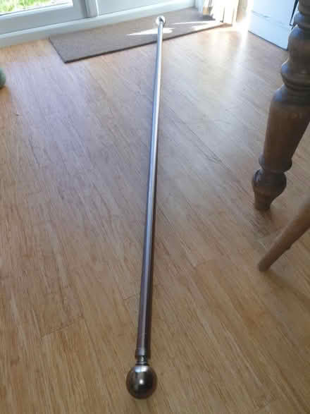 Photo of free Brass effect curtain pole (Chalford Hill GL6) #1