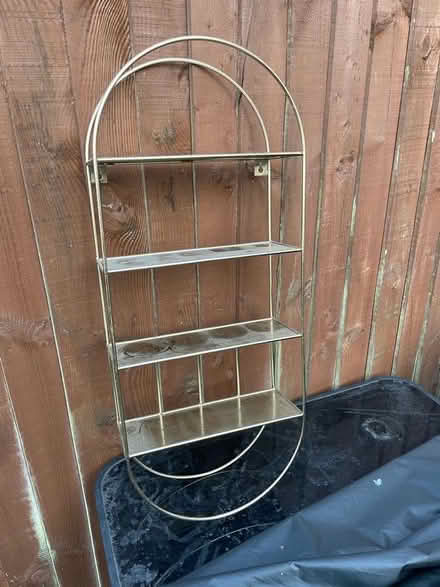 Photo of free Gold kitchen shelf display unit (Water Eaton MK2) #1