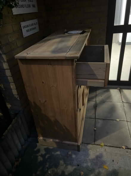 Photo of free Wooden chest of drawers (E1 5DE) #3