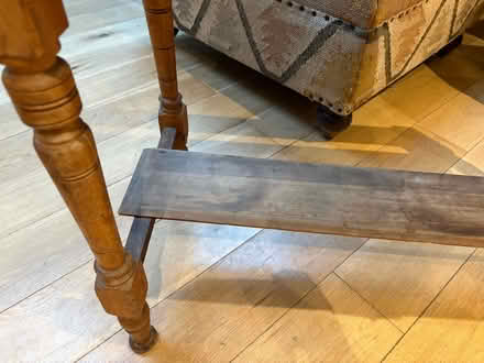Photo of free Side table with drawer (Southfields) #2
