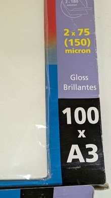 Photo of free A3 Laminating Pouches (Portsea PO1) #3