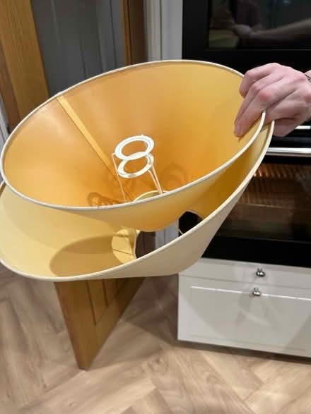 Photo of free 2 beige lampshades (Orpington BR6) #2