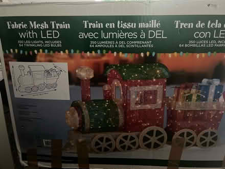 Photo of free Outdoor Christmas Train decorationl (W8 Kensington) #1