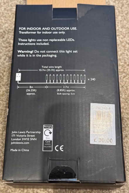 Photo of free 240 Pure White LED Lights (Langham NR25) #2