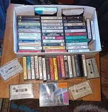 Photo of cassette tapes (Rose Green PO21) #1