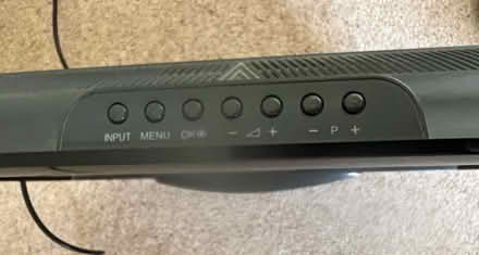 Photo of free 22” TV with remote (Knotty Green HP9) #3