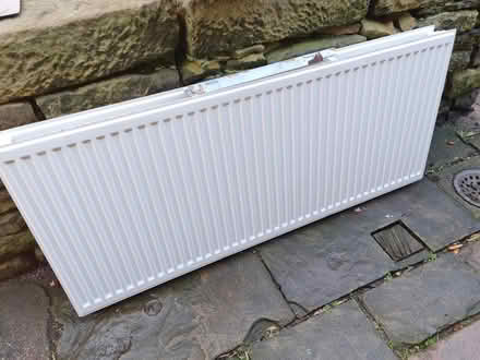 Photo of free Double radiator with brackets (Back edge) #1
