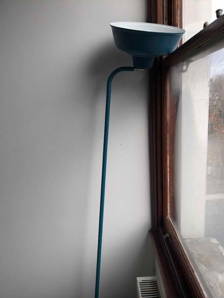 Photo of free Blue floor lamp (N7 Tufnell Park) #1