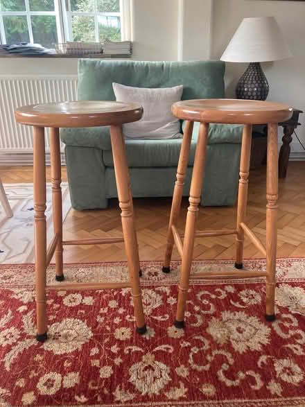Photo of free Occasional table and two bar stools (Amersham HP7) #3