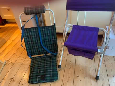 Photo of free 2 outdoor chairs. (Trowbridge BA14) #1